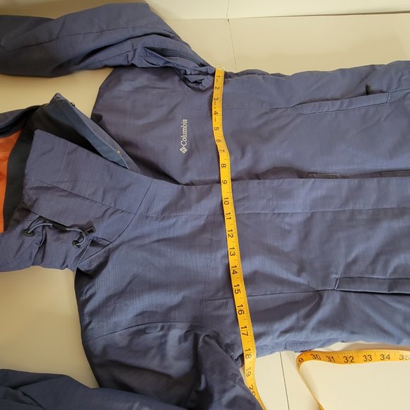 Columbia Ski-Snowboard Jacket Omni-Heat Tech Womens Blue /Orange Size XS - Picture 5 of 15